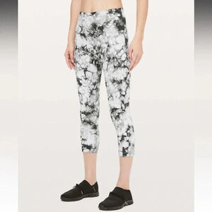 Lululemon Wunder Under Crop Hi-Rise Full-On Luxtreme Legging Dual Shibori 21"